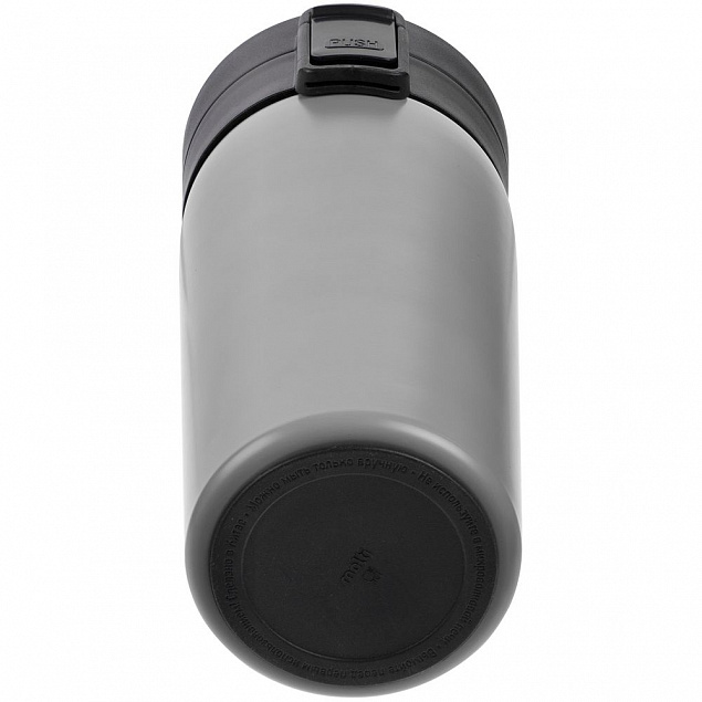 Термостакан с ситечком No Leak Infuser, серый с логотипом в Москве заказать по выгодной цене в кибермаркете AvroraStore