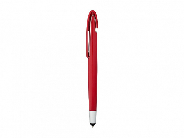 Ручка-стилус шариковая Rio, красный с логотипом в Москве заказать по выгодной цене в кибермаркете AvroraStore