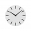Часы настенные, белые с логотипом в Москве заказать по выгодной цене в кибермаркете AvroraStore