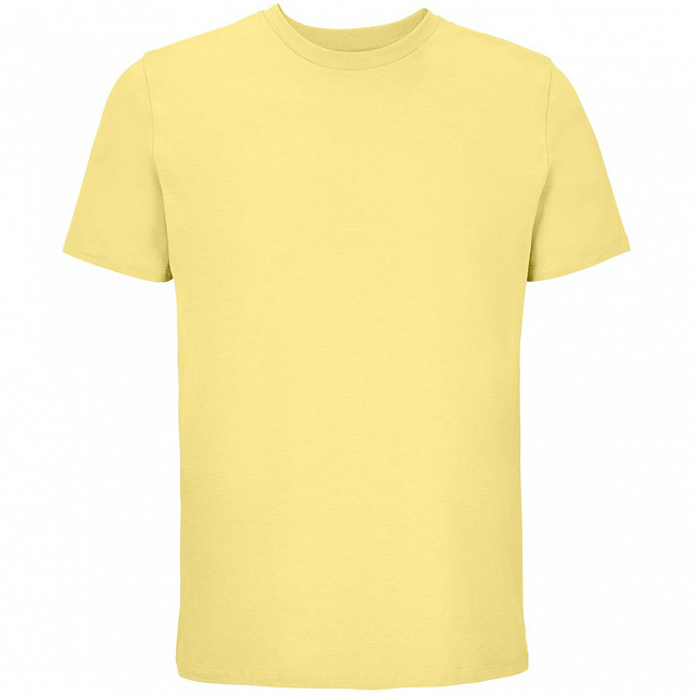 Футболка унисекс Legend, светло-желтая с логотипом в Москве заказать по выгодной цене в кибермаркете AvroraStore