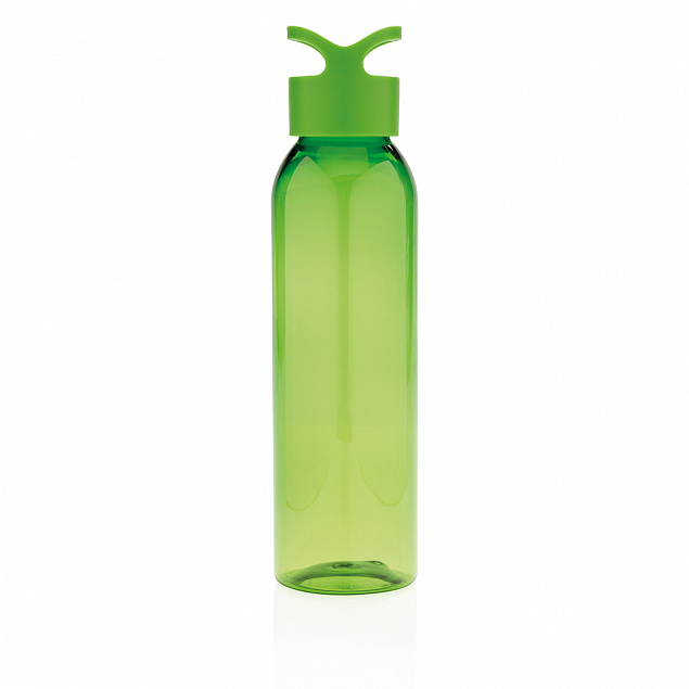 Герметичная бутылка для воды из AS-пластика, зеленая с логотипом в Москве заказать по выгодной цене в кибермаркете AvroraStore
