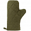 Прихватка-рукавица «Большой шеф», темно-зеленая с логотипом в Москве заказать по выгодной цене в кибермаркете AvroraStore