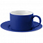 Набор для чая на 2 персоны Best Morning, синий с логотипом в Москве заказать по выгодной цене в кибермаркете AvroraStore