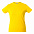 Футболка женская HEAVY LADY, желтая с логотипом в Москве заказать по выгодной цене в кибермаркете AvroraStore