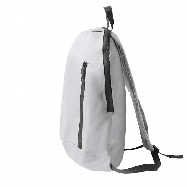 Рюкзак Rush, белый, 40 x 24 см, 100% полиэстер 600D с логотипом в Москве заказать по выгодной цене в кибермаркете AvroraStore