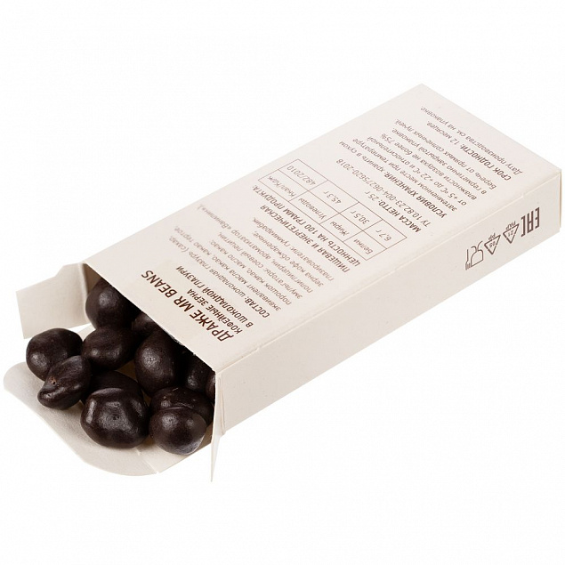 Кофейные зерна в шоколадной глазури Mr. Beans с логотипом в Москве заказать по выгодной цене в кибермаркете AvroraStore