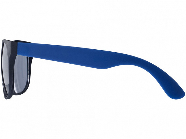 Очки солнцезащитные Retro, синий с логотипом в Москве заказать по выгодной цене в кибермаркете AvroraStore