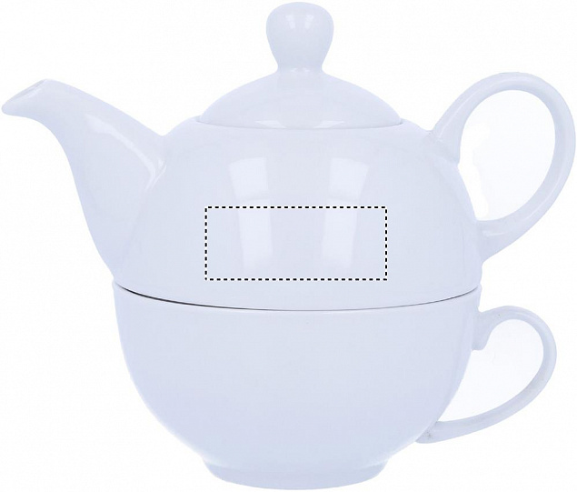 Чайник с чашкой с логотипом в Москве заказать по выгодной цене в кибермаркете AvroraStore