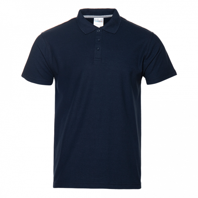 Рубашка поло StanPremier Тёмно-синий с логотипом в Москве заказать по выгодной цене в кибермаркете AvroraStore