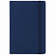 Ежедневник недатированный  Latte soft touch BtoBook, синий с логотипом в Москве заказать по выгодной цене в кибермаркете AvroraStore