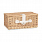 Плетеная корзина на 2 персоны с логотипом в Москве заказать по выгодной цене в кибермаркете AvroraStore