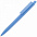 Ручка шариковая Crest, голубая с логотипом в Москве заказать по выгодной цене в кибермаркете AvroraStore