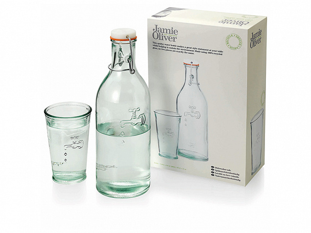 Набор графин и стакан для воды с логотипом в Москве заказать по выгодной цене в кибермаркете AvroraStore