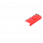 Корпус для флешки Designer Красный с логотипом в Москве заказать по выгодной цене в кибермаркете AvroraStore