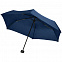 Зонт складной Mini Hit Flach, темно-синий с логотипом в Москве заказать по выгодной цене в кибермаркете AvroraStore