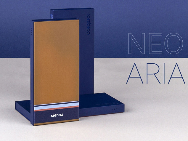 Внешний аккумулятор «NEO ARIA», 10000 mAh с логотипом в Москве заказать по выгодной цене в кибермаркете AvroraStore