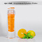Спортивная бутылка "Fruits"с емкостью для фруктов, 0,7 л, оранжевая с логотипом в Москве заказать по выгодной цене в кибермаркете AvroraStore