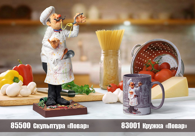 Кружка "Повар" с логотипом в Москве заказать по выгодной цене в кибермаркете AvroraStore