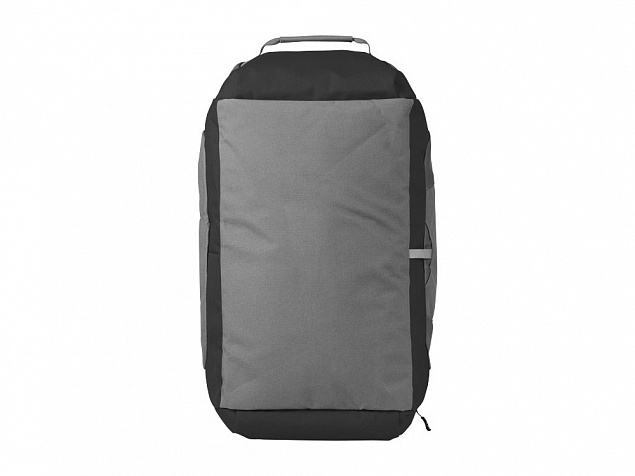 Сумка-рюкзак Revelstoke дорожная, серый/черный с логотипом  заказать по выгодной цене в кибермаркете AvroraStore