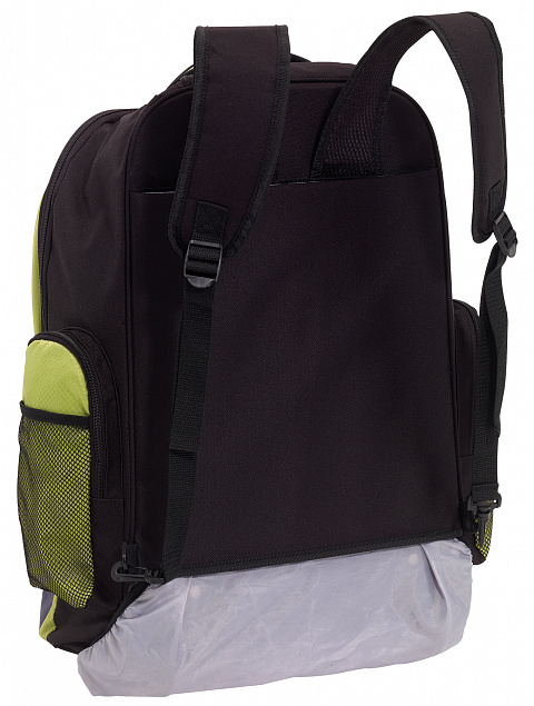 Рюкзак на колесиках COMFORTY, зеленый, серый с логотипом в Москве заказать по выгодной цене в кибермаркете AvroraStore