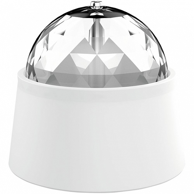 Настольный светильник Gauss Disco с фиксированной проекцией, белый с логотипом в Москве заказать по выгодной цене в кибермаркете AvroraStore