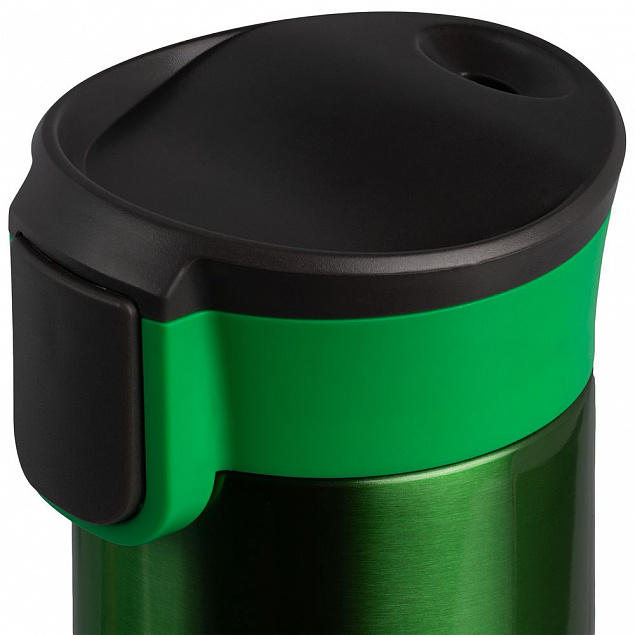 Термостакан Tralee, зеленый с логотипом в Москве заказать по выгодной цене в кибермаркете AvroraStore