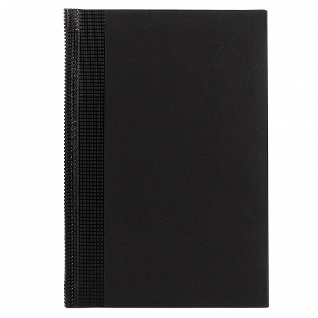 Ежедневник VELVET, А5,  датированный (2022 г.), черный с логотипом в Москве заказать по выгодной цене в кибермаркете AvroraStore