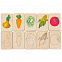 Карточки-раскраски Wood Games, овощи с логотипом в Москве заказать по выгодной цене в кибермаркете AvroraStore