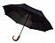 Складной зонт Unit Classic, черный с логотипом в Москве заказать по выгодной цене в кибермаркете AvroraStore