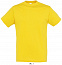 Фуфайка (футболка) REGENT мужская,Жёлтый 3XL с логотипом в Москве заказать по выгодной цене в кибермаркете AvroraStore