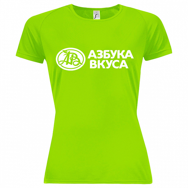 Женские футболки с логотипом на заказ в Москве
