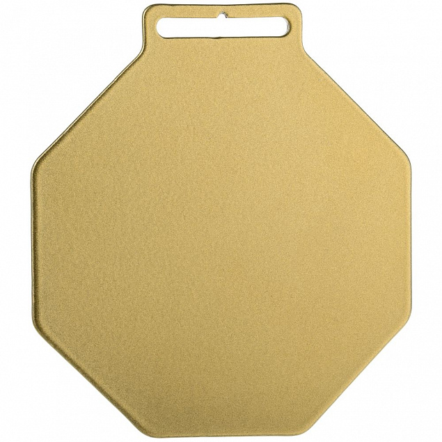 Медаль Steel Octo, золотистая с логотипом в Москве заказать по выгодной цене в кибермаркете AvroraStore