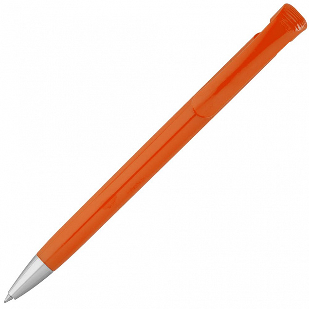 Ручка шариковая Bonita, оранжевая с логотипом в Москве заказать по выгодной цене в кибермаркете AvroraStore