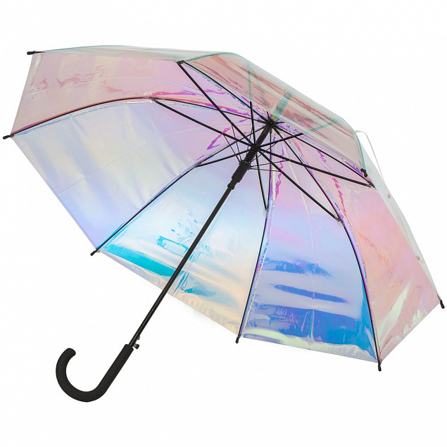 Зонт-трость Glare Flare с логотипом в Москве заказать по выгодной цене в кибермаркете AvroraStore