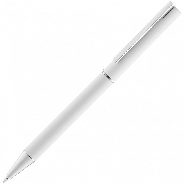 Ручка шариковая Blade Soft Touch, белая с логотипом в Москве заказать по выгодной цене в кибермаркете AvroraStore