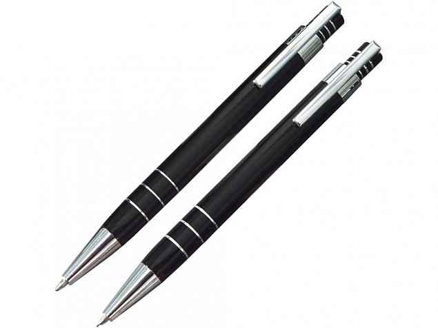 Подарочный набор «Эльба»: ручка шариковая, механический карандаш с логотипом в Москве заказать по выгодной цене в кибермаркете AvroraStore