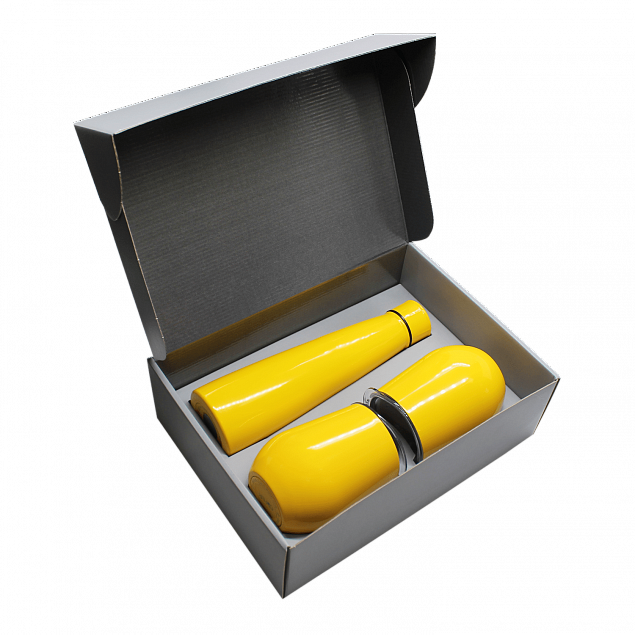 Набор New Box C2 grey (желтый) с логотипом в Москве заказать по выгодной цене в кибермаркете AvroraStore