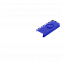Корпус для флешки Designer Синий с логотипом в Москве заказать по выгодной цене в кибермаркете AvroraStore