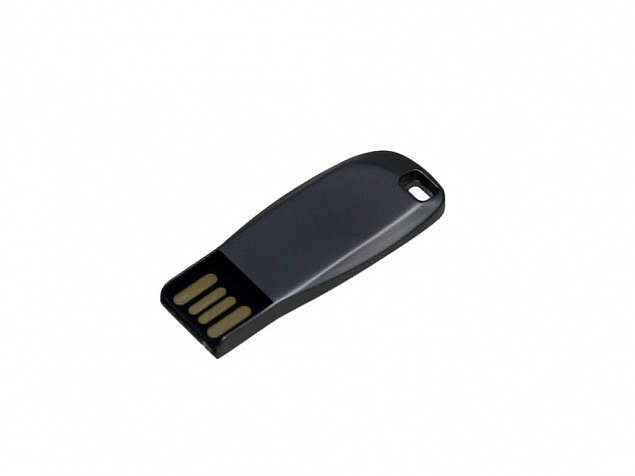 USB 2.0- флешка на 8 Гб компактная с мини чипом и овальным отверстием с логотипом в Москве заказать по выгодной цене в кибермаркете AvroraStore