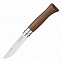 Нож Opinel № 8, орех с логотипом в Москве заказать по выгодной цене в кибермаркете AvroraStore