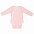 Боди детское Baby Prime, розовое с молочно-белым с логотипом в Москве заказать по выгодной цене в кибермаркете AvroraStore
