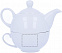 Чайник с чашкой с логотипом в Москве заказать по выгодной цене в кибермаркете AvroraStore