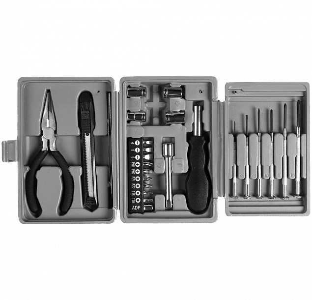 Набор инструментов Stinger 26, серый с логотипом  заказать по выгодной цене в кибермаркете AvroraStore