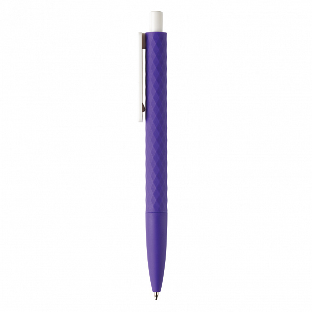 Ручка X3 Smooth Touch, фиолетовый с логотипом в Москве заказать по выгодной цене в кибермаркете AvroraStore