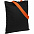 Холщовая сумка BrighTone, черная с ярко-синими ручками с логотипом в Москве заказать по выгодной цене в кибермаркете AvroraStore