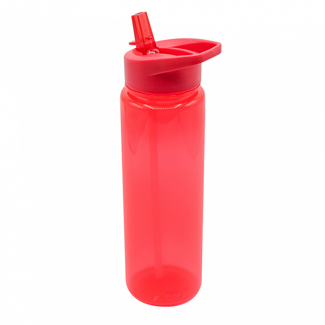 Пластиковая бутылка Jogger, красный с логотипом в Москве заказать по выгодной цене в кибермаркете AvroraStore