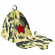 Банный набор Partisan с логотипом в Москве заказать по выгодной цене в кибермаркете AvroraStore