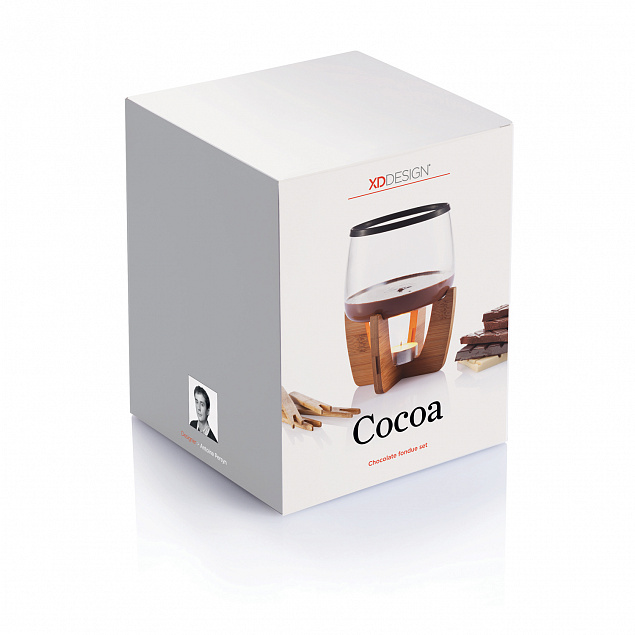 Набор для шоколадного фондю Cocoa с логотипом в Москве заказать по выгодной цене в кибермаркете AvroraStore