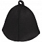 Банная шапка Heat Off, черная с логотипом в Москве заказать по выгодной цене в кибермаркете AvroraStore