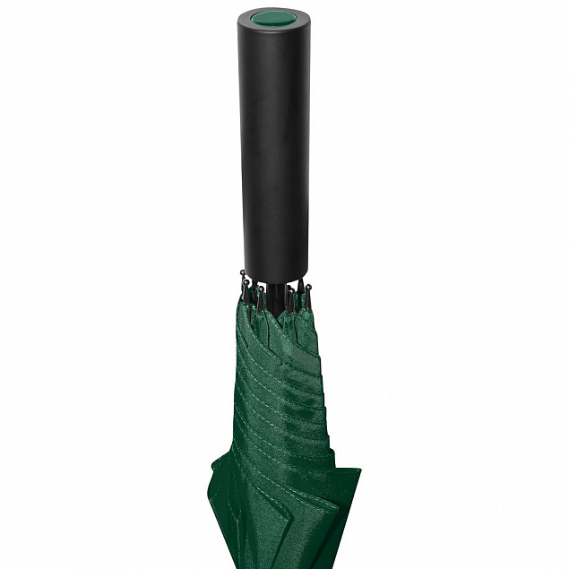 Зонт-трость Dublin, зеленый с логотипом в Москве заказать по выгодной цене в кибермаркете AvroraStore